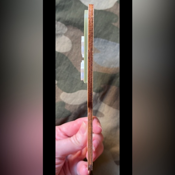 Green and White Happy Birthday David Cake Topper National Forest Style - Picture 3 of 5